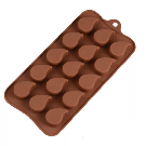Форма силиконовая для шоколада "Капелька"
