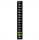 Термометр жидкокристаллический от +18 до +34 °C 