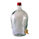 Бутылка стеклянная "Ровоам" 4,5 л. с краником