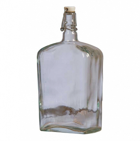 Бутылка стеклянная "Викинг" с бугельной пробкой 1,75 л